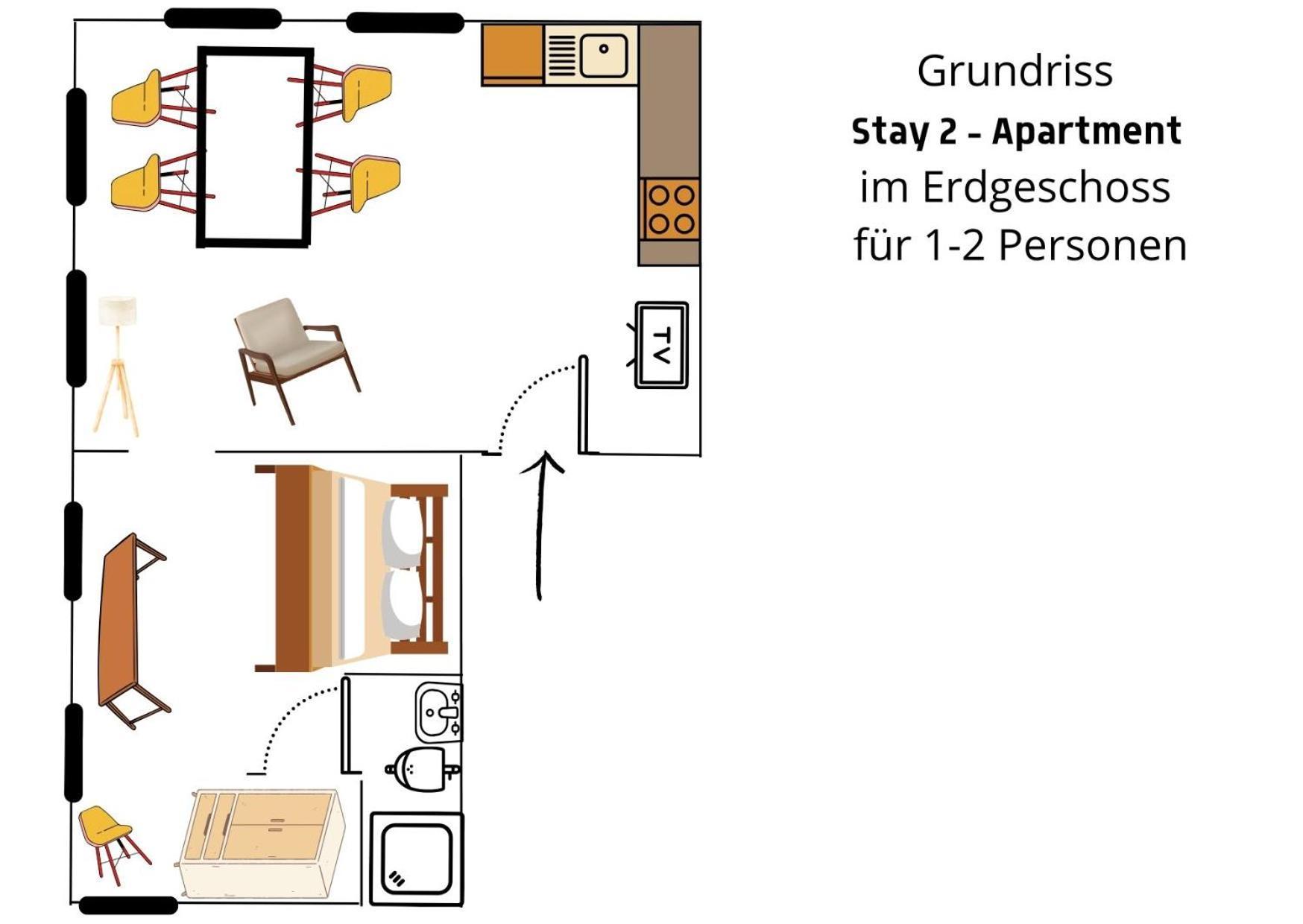 Stay Zentrale Schwarzwald Apartments Nagold Quarto foto